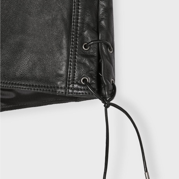 Zara Leather Vest Steven Meisel - Picture 2 of 11